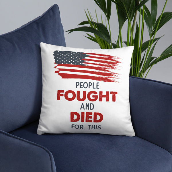 People Fought And Died For This Pillow