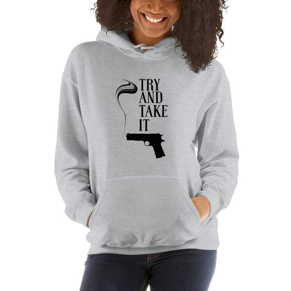 Try And Take It Women's 2nd Amendment Hoodie