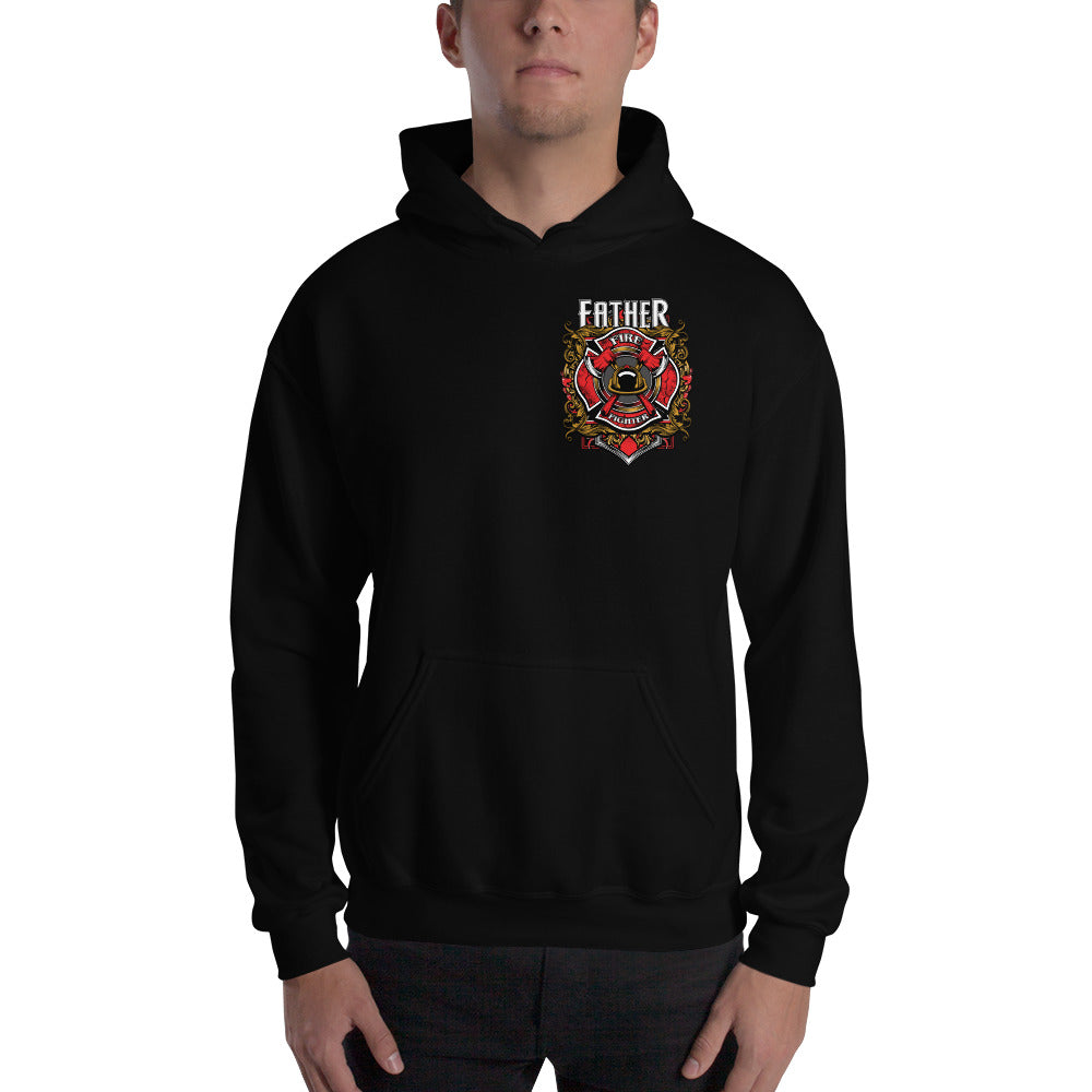 Fathers Day Fire Fighters Hoodie