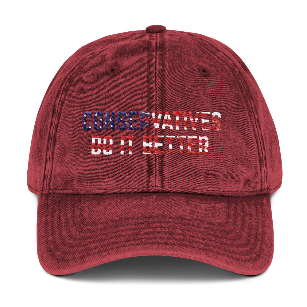 Republican Vintage Cotton Twill Cap