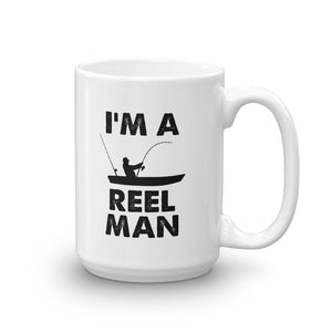 I'm A Reel Man Fishing Mug