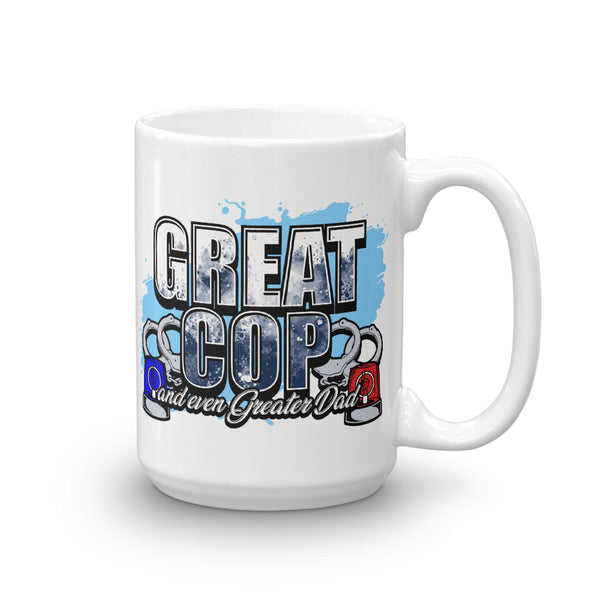 Great Cop & Dad Police Officer Coffee Mug