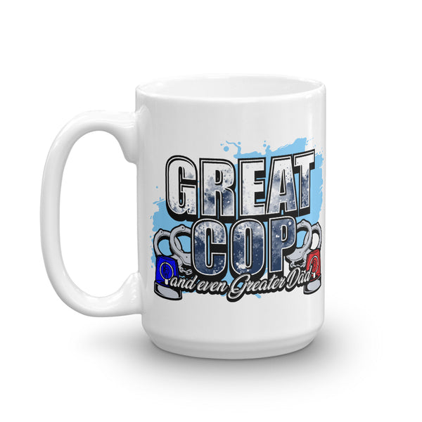 Great Cop & Dad Police Officer Coffee Mug