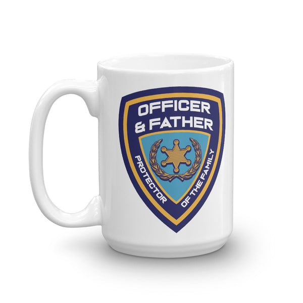 Fathers Day Police Officers Mug