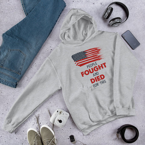 People Fought And Died For This Patriotic Hoodie