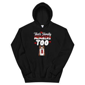 Dogs Are Family Too Dog Lovers Hoodie