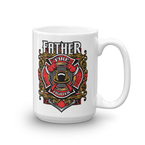 Fathers Day Fire Fighter Mug