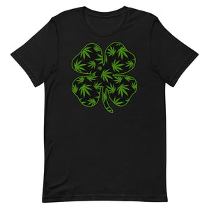 St. Patrick's Day Marijuana Clover T-Shirt
