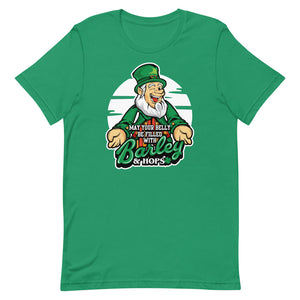 St. Patrick's Day Leprechaun Barley And Hops T-Shirt