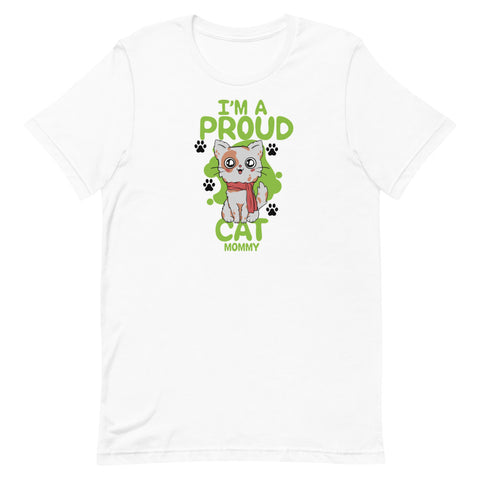 Proud Cat Mommy Cat Lovers T-Shirt