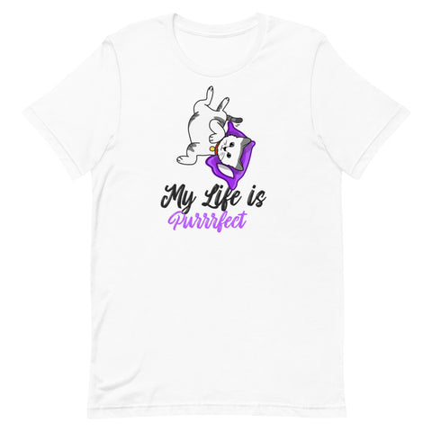 My Life Is Purrrfect Cat Lovers T-Shirt