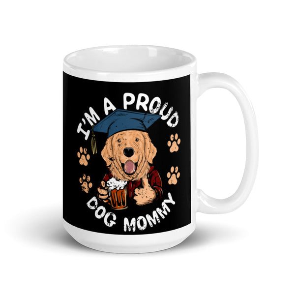 Proud Dog Mommy Golden Retriever Dog Lovers Coffee Mug