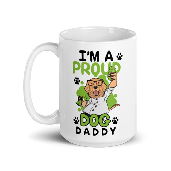 I'm A Proud Dog Daddy Golden Retriever Dog Lovers Coffee Mug