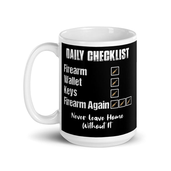 Firearm's Check list 2nd Amendment coffee Mug